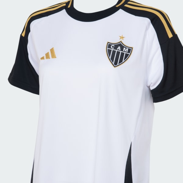 Camisa Feminina Atlético Mineiro 25/26 Away Adidas Torcedor - Branca