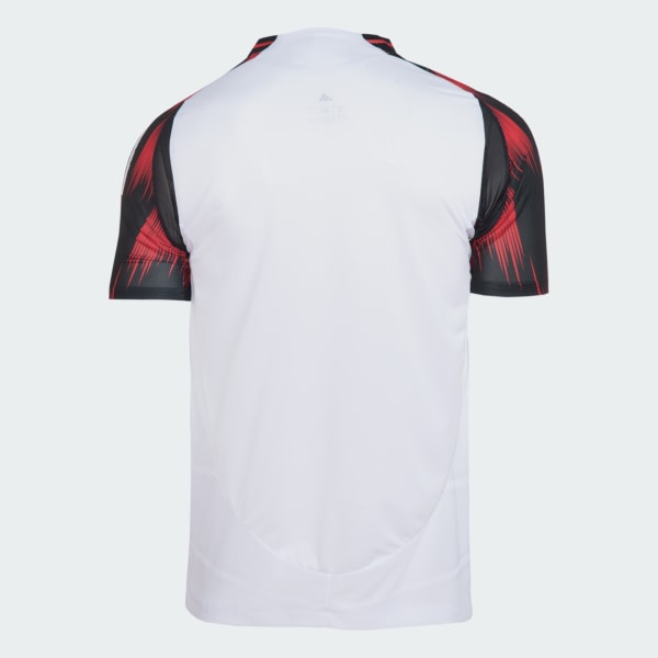 Camisa Flamengo 25/26 Away Adidas Jogador - Branca e Vermelha