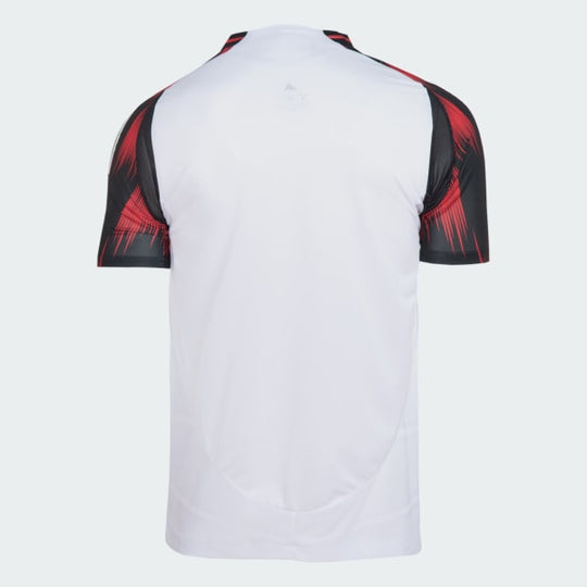 Camisa Flamengo 25/26 Away Adidas Jogador - Branca e Vermelha
