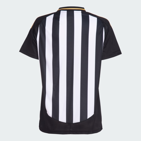 Camisa Feminina Atlético Mineiro 25/26 Home Adidas Torcedor - Preta e Branca
