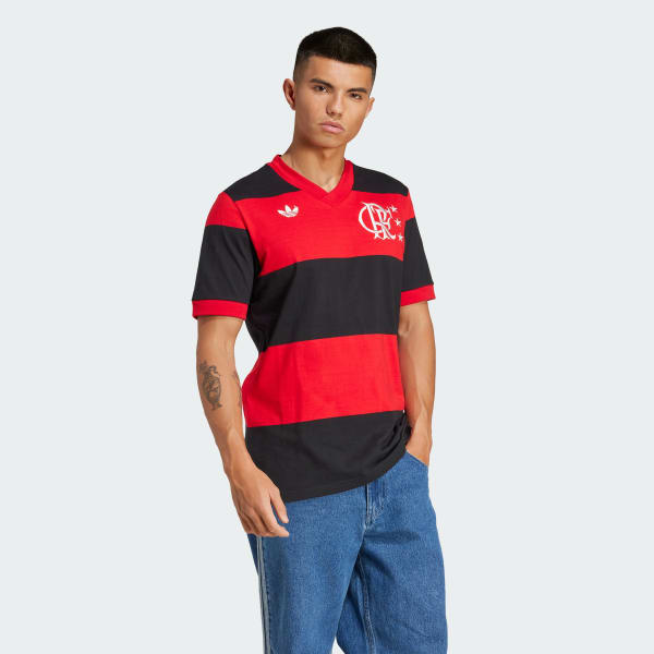 Camisa Flamengo Comemorativa 81 Adidas 2025 Vermelha - Edição Especial