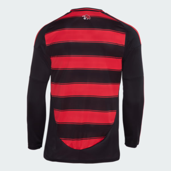 Camisa Flamengo Manga Longa 25/26 Home Adidas Torcedor - Vermelha