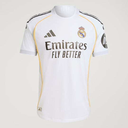 Camisa Real Madrid 25/26 Home Adidas Jogador - Branca