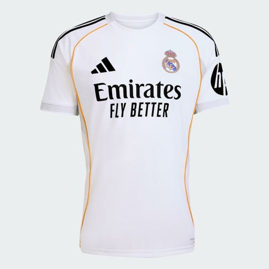 Camisa Real Madrid 25/26 Home Adidas Torcedor - Branca