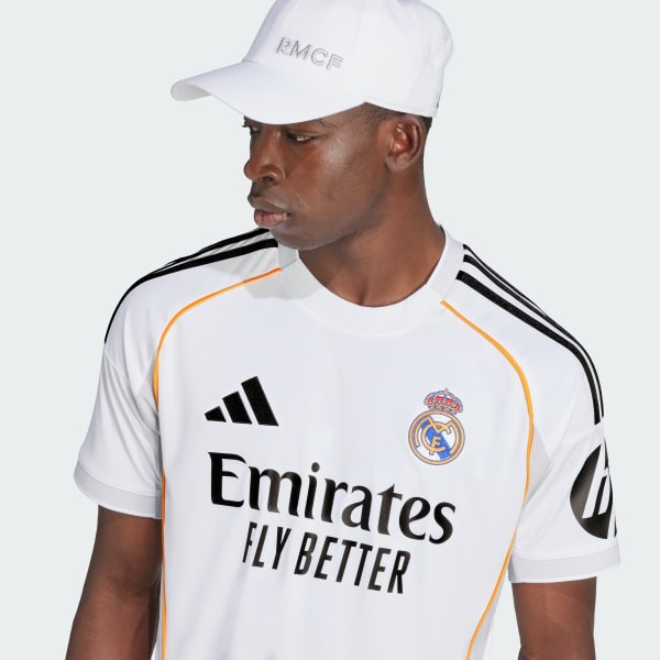 Camisa Real Madrid 25/26 Home Adidas Torcedor - Branca