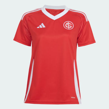 Camisa Feminina Internacional 25/26 Home Adidas Torcedor - Vermelha