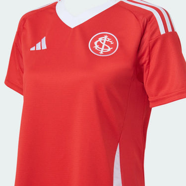 Camisa Feminina Internacional 25/26 Home Adidas Torcedor - Vermelha