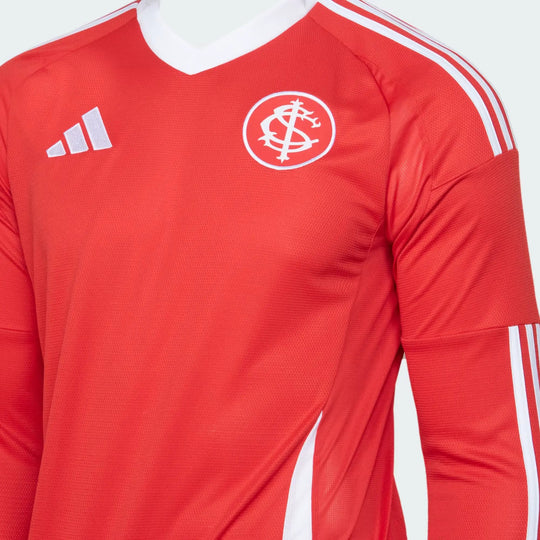 Camisa Internacional Manga Longa 25/26 Home Adidas Torcedor - Vermelha