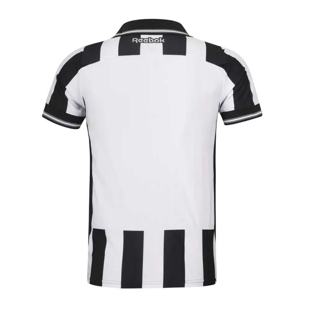 Camisa Botafogo 25/26 Reebok Home Torcedor - Branca e Preta