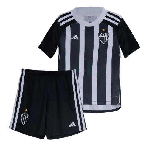 Conjunto Infantil Atlético Mineiro Home 24/25 Adidas Torcedor