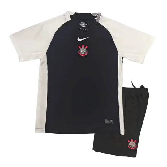 Conjunto Infantil Corinthians 25/26 Away Nike Torcedor
