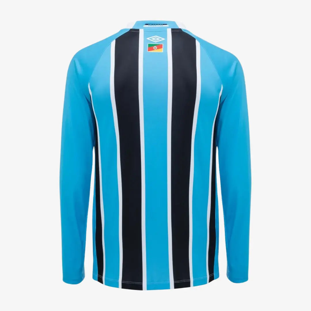 Camisa Grêmio Manga Longa 25/26 Home Umbro Torcedor - Azul