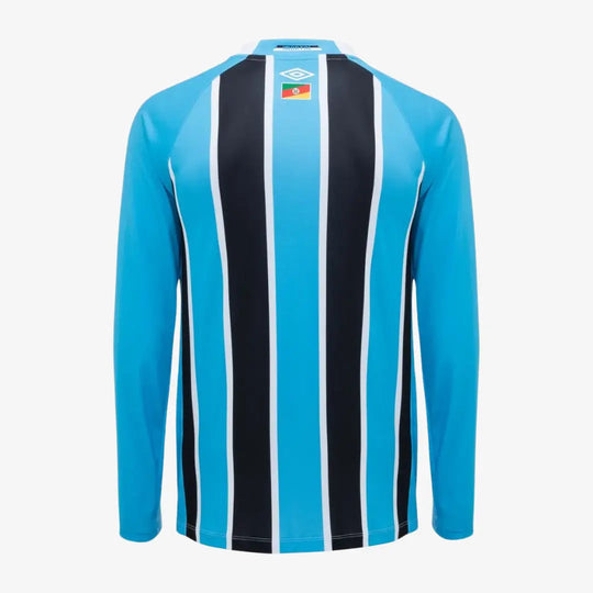 Camisa Grêmio Manga Longa 25/26 Home Umbro Torcedor - Azul