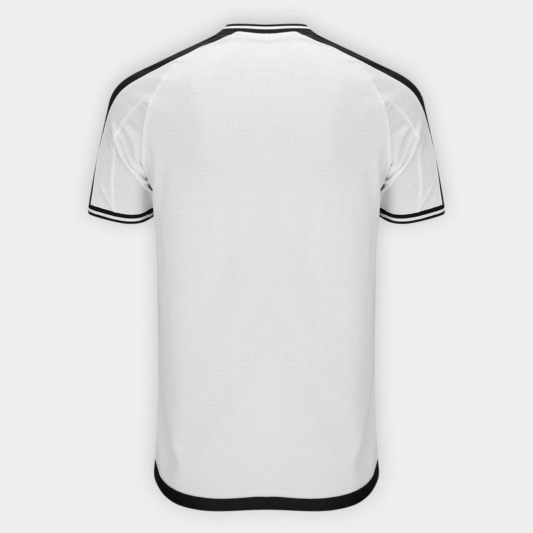 Camisa Vasco Away 24/25 Torcedor Kappa Masculina - Branco e Preto