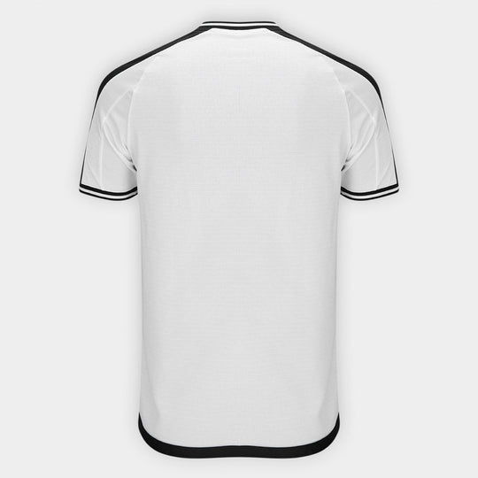 Camisa Vasco Away 24/25 Torcedor Kappa Masculina - Branco e Preto