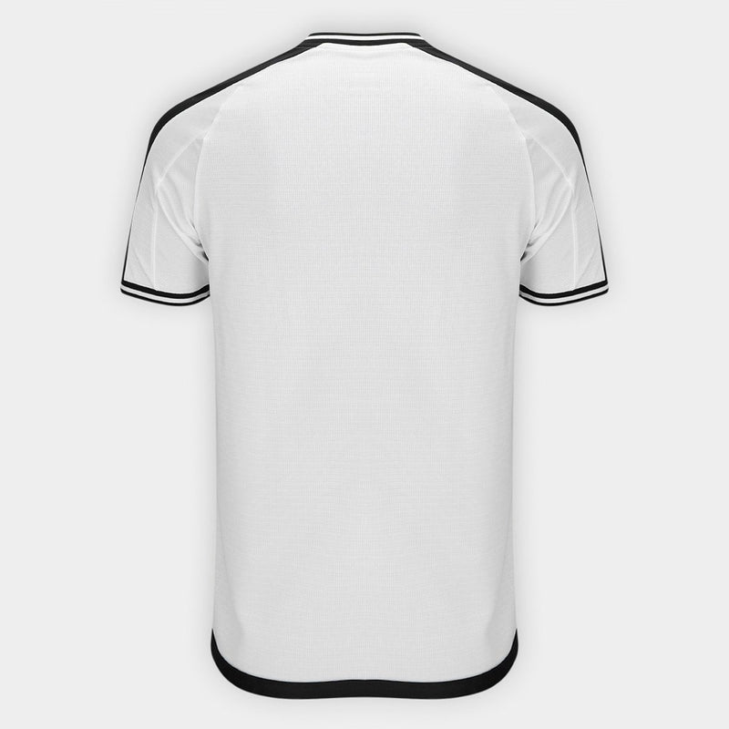 Camisa Vasco Away 24/25 Torcedor Kappa Masculina - Branco e Preto