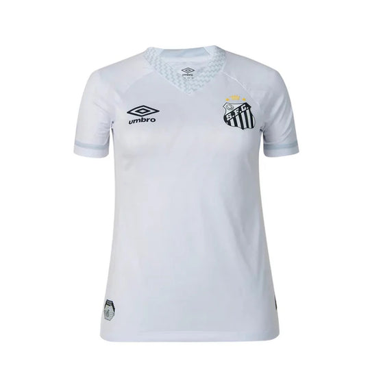 Camisa Feminina Santos 25/26 Umbro Home Torcedor - Branca