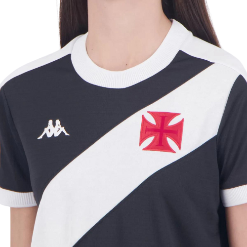 Camisa Vasco Feminina Home 24/25 Torcedor Kappa