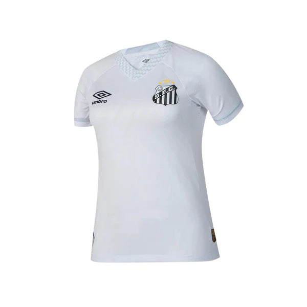 Camisa Feminina Santos 25/26 Umbro Home Torcedor - Branca