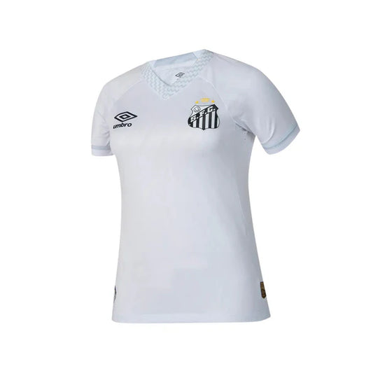 Camisa Feminina Santos 25/26 Umbro Home Torcedor - Branca