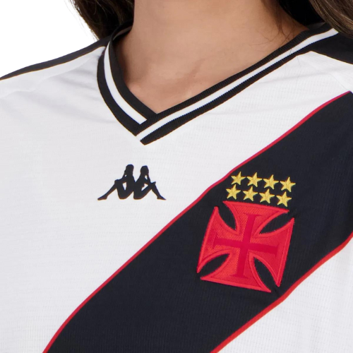 Camisa Vasco Feminina Away 24/25 Torcedor Kappa