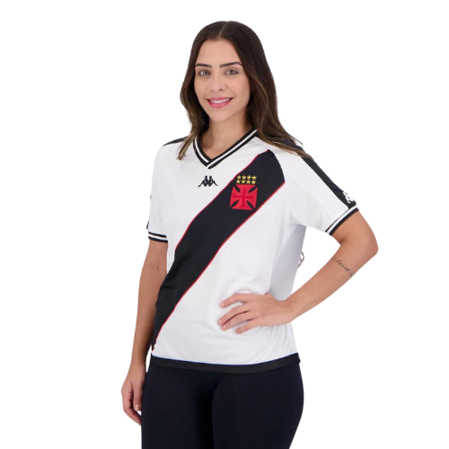 Camisa Vasco Feminina Away 24/25 Torcedor Kappa