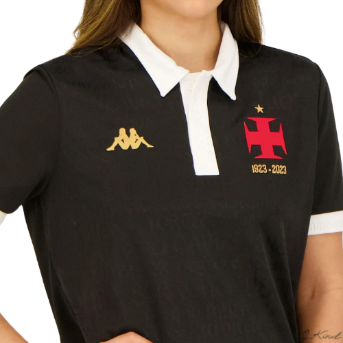 Camisa Vasco Feminina Third 23/24 Torcedor Kappa