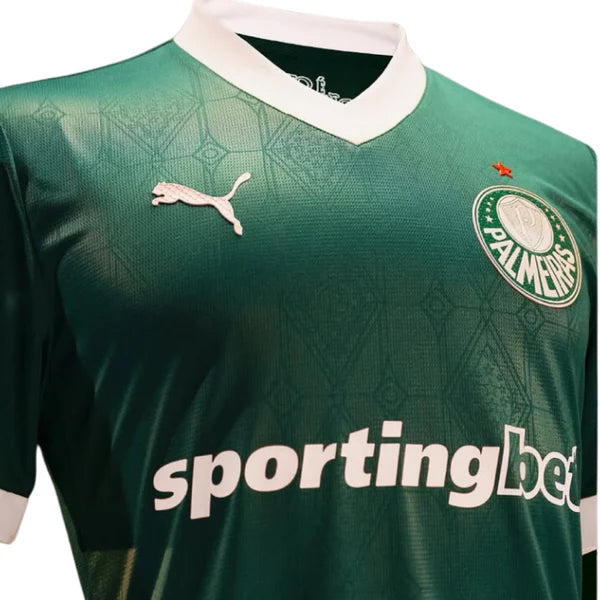 Camisa Palmeiras 25/26 Puma Home Versão Jogador - Verde