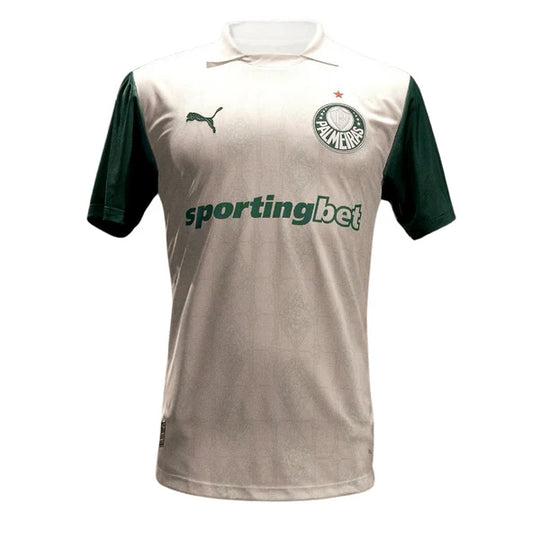 Camisa Palmeiras 25/26 Puma Away Versão Jogador - Branca