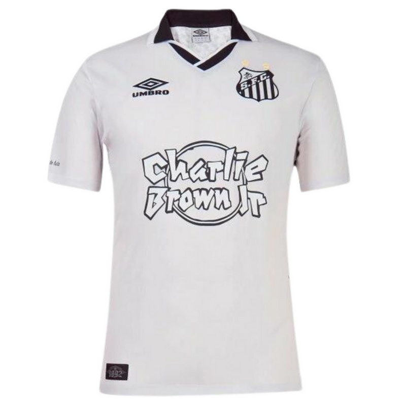 Camisa Santos Charlie Brown Jr. Dias de Glória Masculina Branca