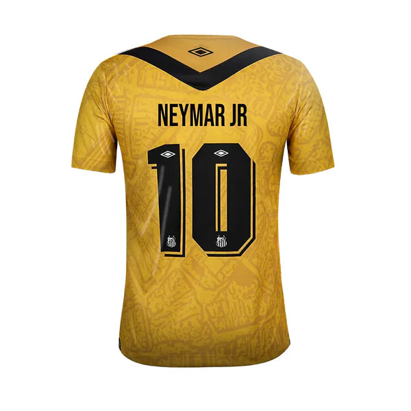 Camisa Santos Neymar 24/25 Umbro Third Torcedor - Amarela
