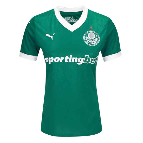 Camisa Feminina Palmeiras 25/26 Puma Home Torcedor - Verde