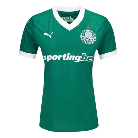 Camisa Feminina Palmeiras 25/26 Puma Home Torcedor - Verde
