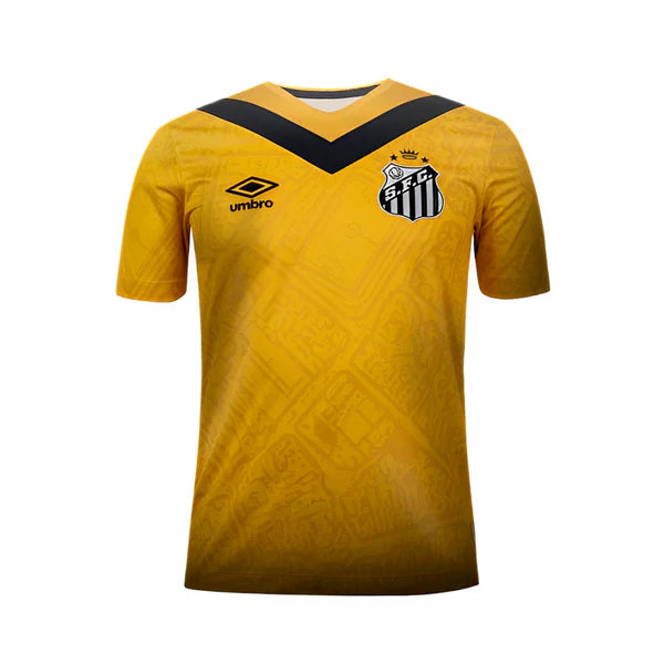 Camisa Santos Neymar 24/25 Umbro Third Torcedor - Amarela
