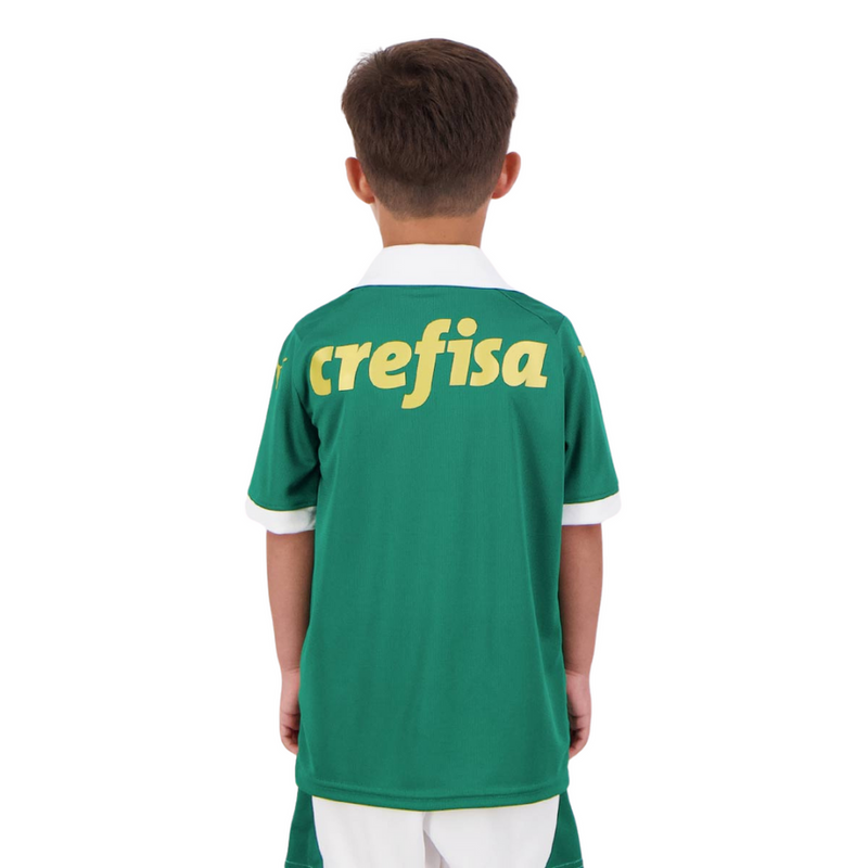 Conjunto Infantil Palmeiras Home Puma 24/25