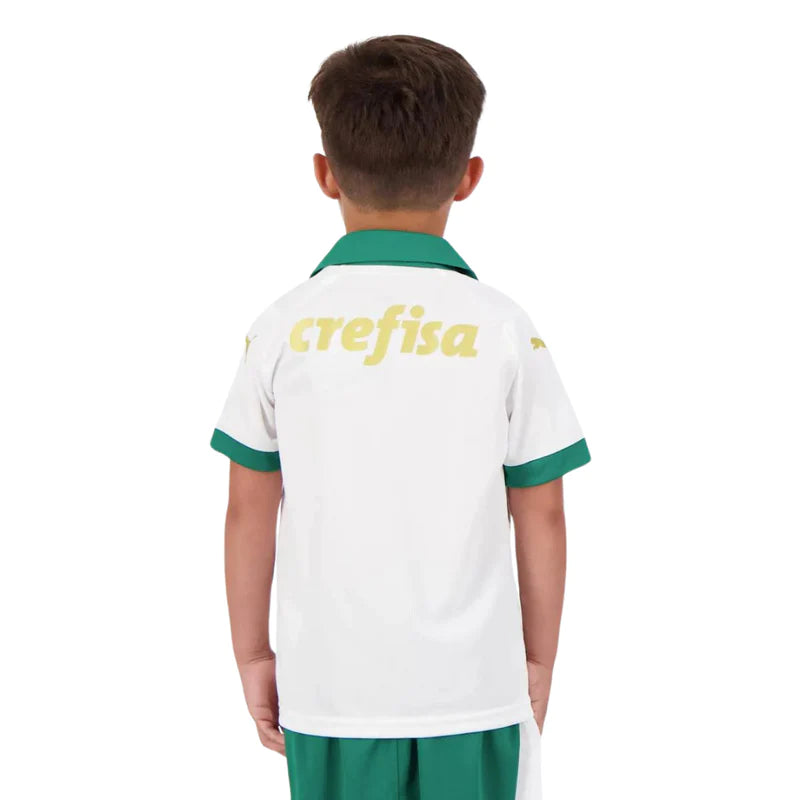 Conjunto Infantil Palmeiras Away Puma 24/25