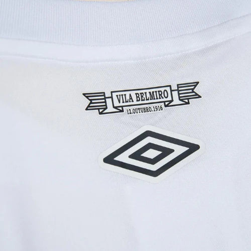Camisa Santos Neymar 24/25 Umbro Home Torcedor - Branca