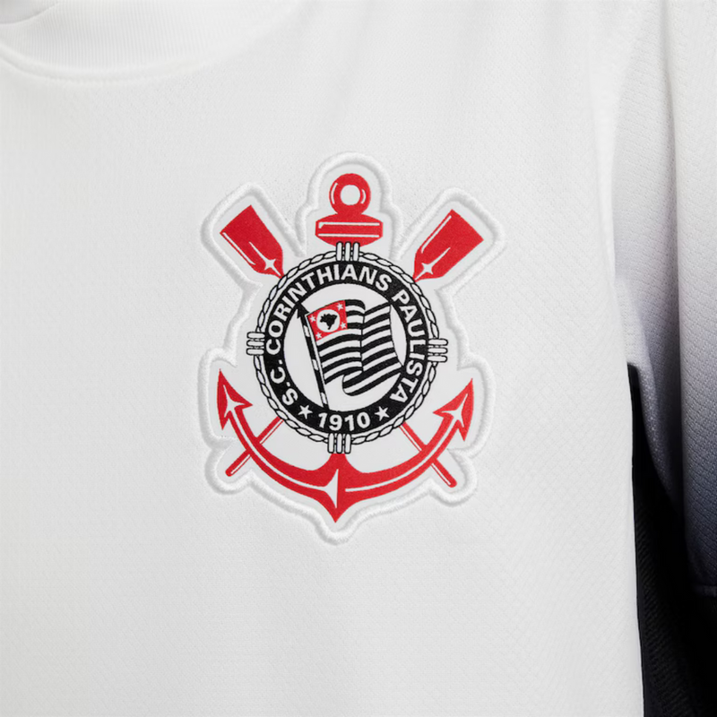 Conjunto Infantil Corinthians 24/25 Home Nike Torcedor