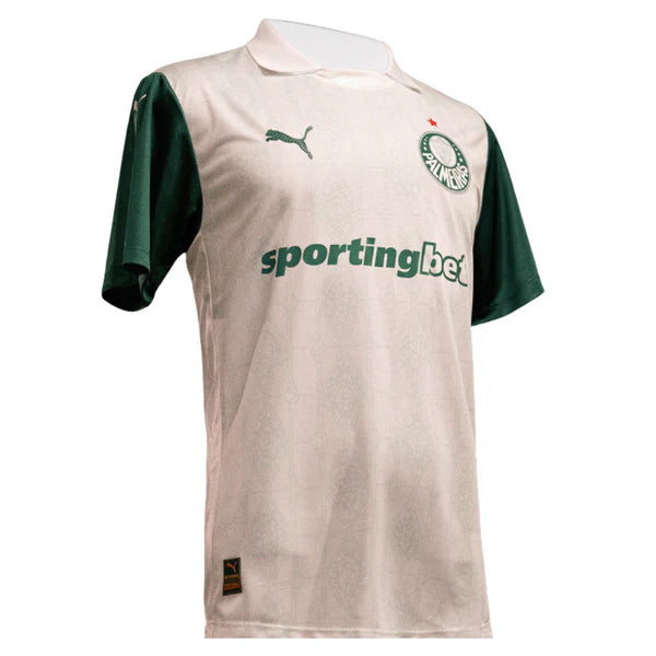 Camisa Palmeiras 25/26 Puma Away Versão Jogador - Branca