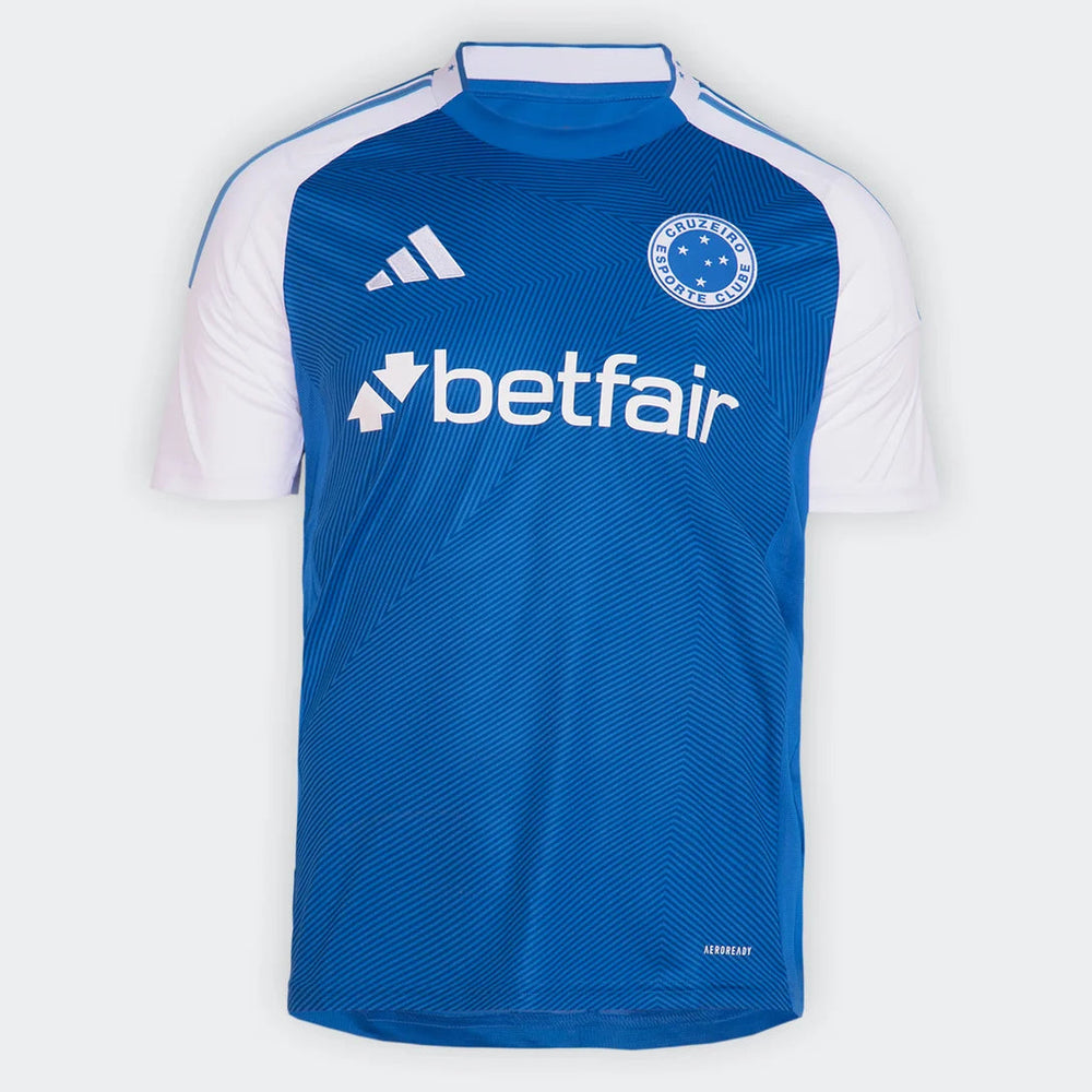 Camisa Cruzeiro 25/26 Home Adidas Torcedor - M. Pereira Nº10
