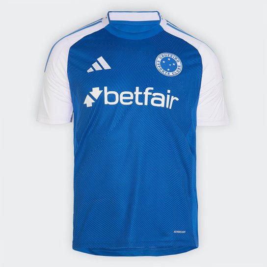 Camisa Cruzeiro 25/26 Home Adidas Torcedor - Gabi Nº9