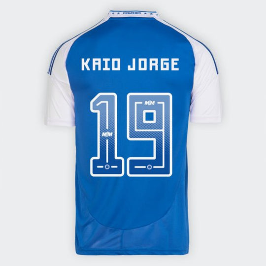 Camisa Cruzeiro 25/26 Home Adidas Torcedor - Kaio Jorge Nº19