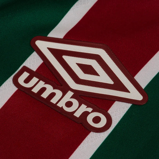 Camisa Feminina Fluminense 25/26 Umbro Home Torcedor - Vinho e Verde