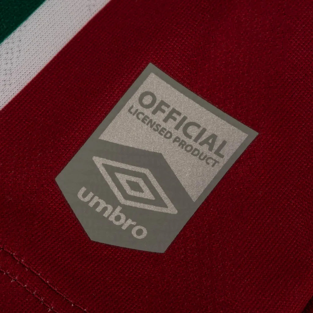 Camisa Feminina Fluminense 25/26 Umbro Home Torcedor - Vinho e Verde