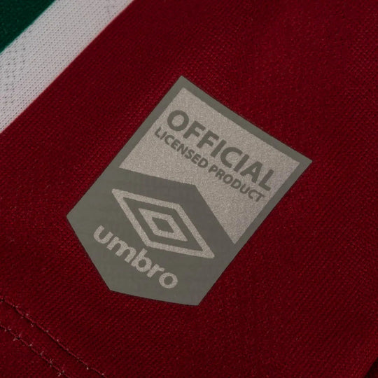 Camisa Feminina Fluminense 25/26 Umbro Home Torcedor - Vinho e Verde