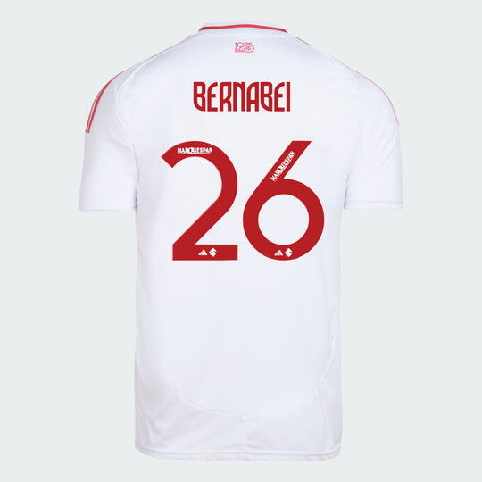 Camisa Internacional 25/26 Away Adidas Torcedor - Bernabei Nº26