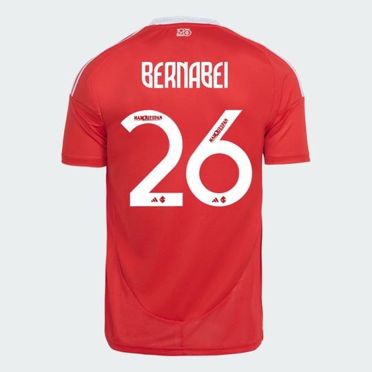 Camisa Internacional 25/26 Home Adidas Torcedor - Bernabei Nº26