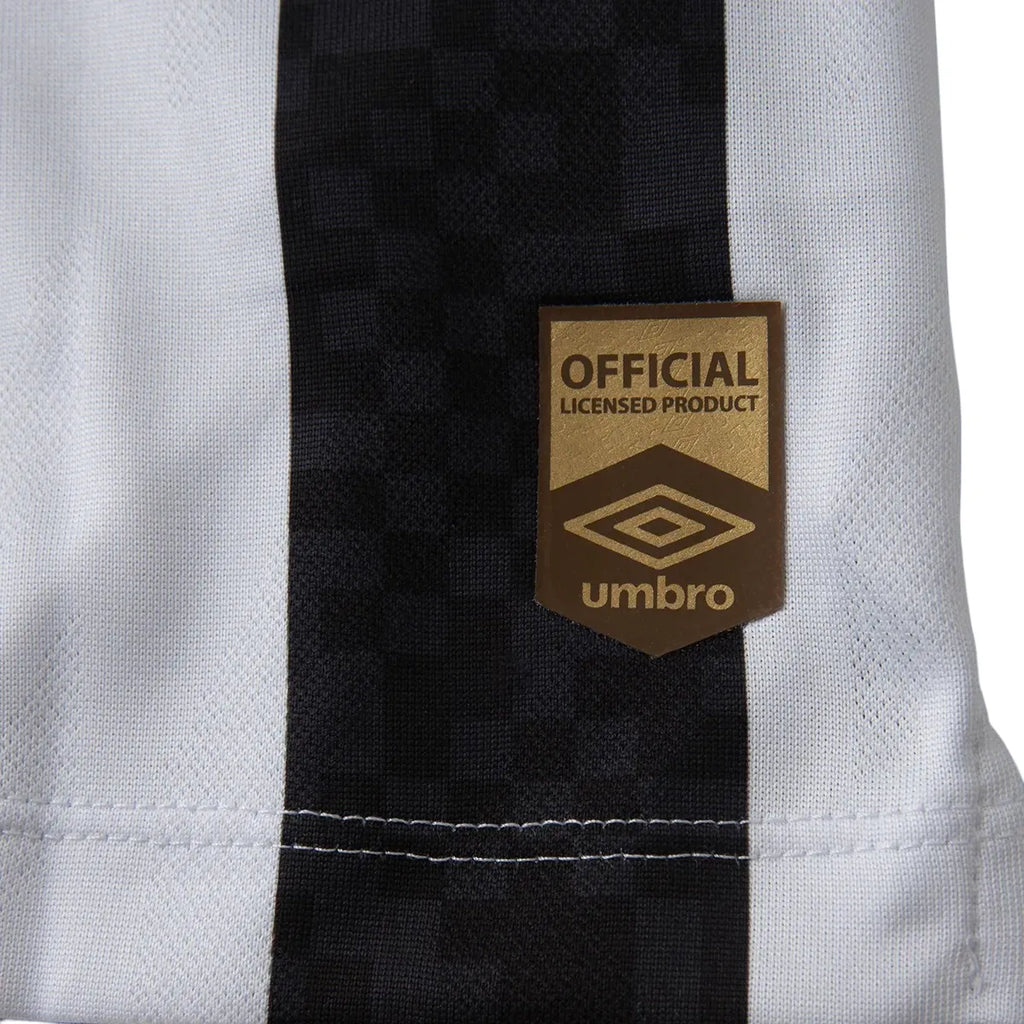 Camisa Santos 25/26 Umbro Away Jogador - Preta e Branca