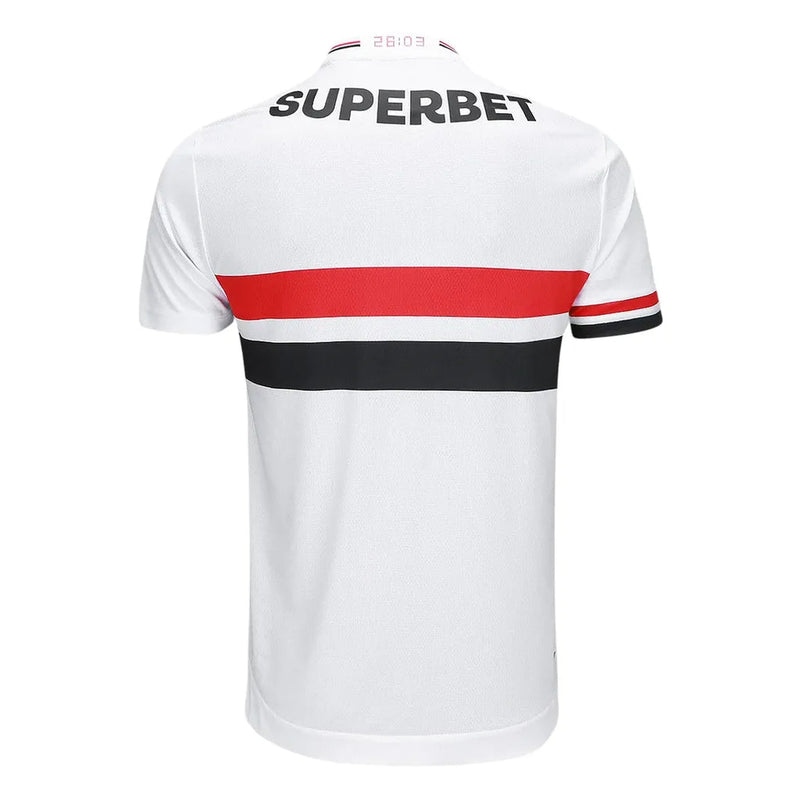 Camisa São Paulo Home Masculina 25/26 Versão Jogador New Balance