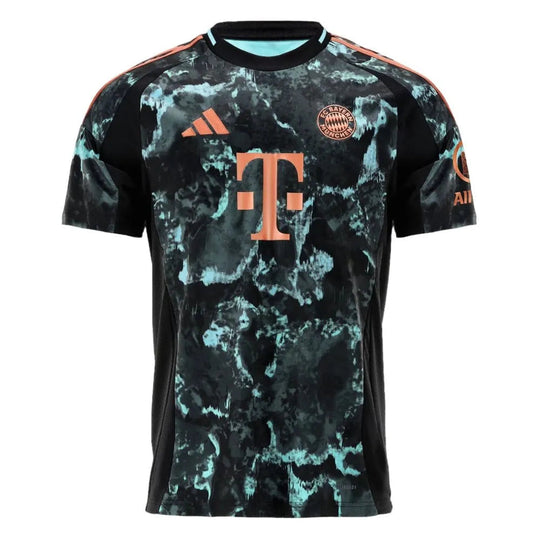 Camisa Bayern de Munique 24/25 Away Adidas Torcedor - Preta